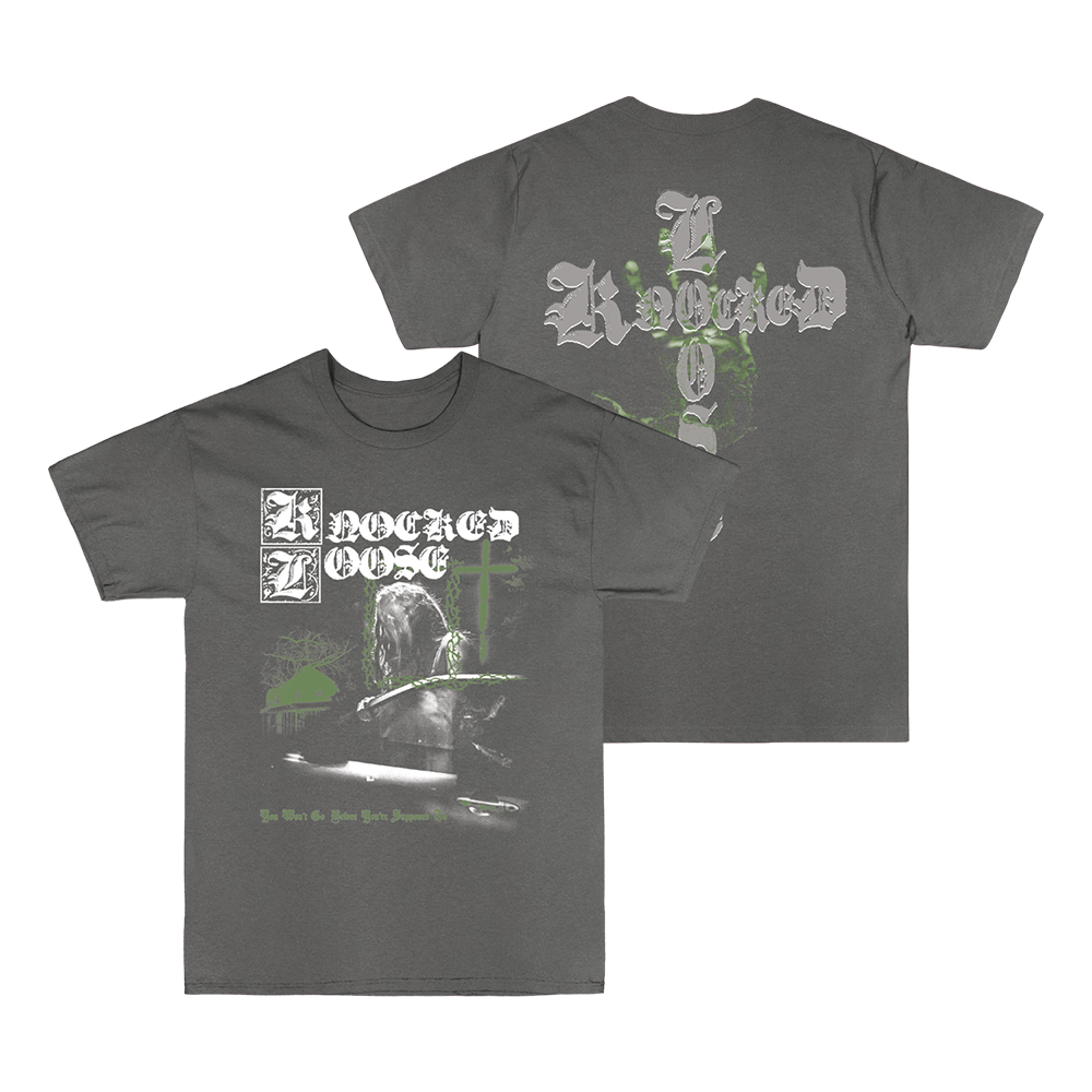 Cross Tee - Charcoal